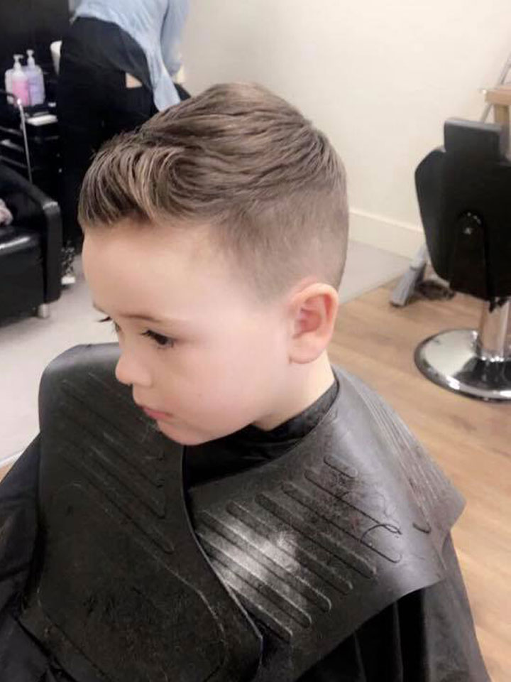 short barber cut